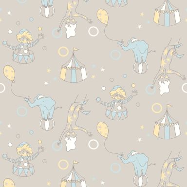 Fiona Walldesign No Limits 640614 Tapet Circus