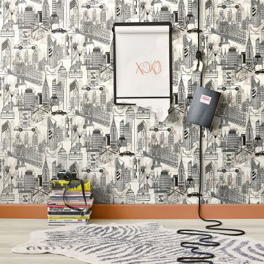 Fiona Walldesign No Limits 640101 Tapet Big City