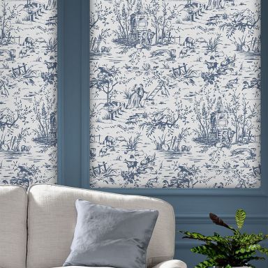 Graham & Brown Laura Ashley vol. 3 118494 Tapet Toile de Jouy