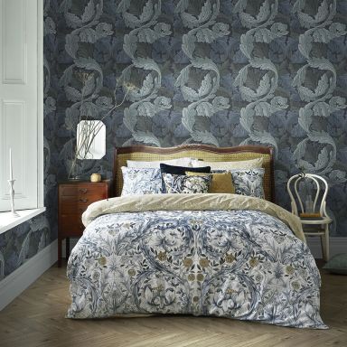 Graham & Brown William Morris At Home 124225 Tapet Acanthus Blue