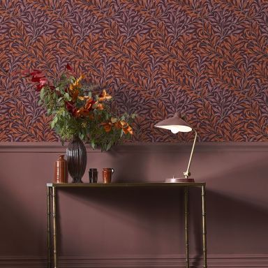 Graham & Brown William Morris At Home 124243 Tapet Willow Bough Plum