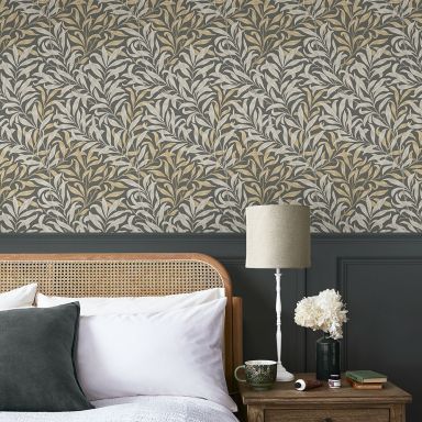 Graham & Brown William Morris At Home 124244 Tapet Willow Bough Charcoal