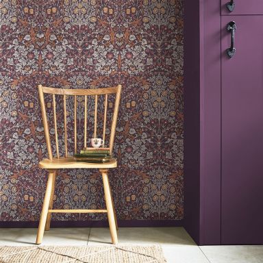 Graham & Brown William Morris At Home 124249 Tapet Blackthorn Plum
