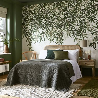 Graham & Brown William Morris At Home 125364 Tapet Willow Bough Greens Fixed Size Mural
