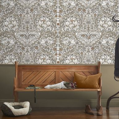 Graham & Brown William Morris At Home 125409 Tapet African Marigold Neutral Fixed Size Mural