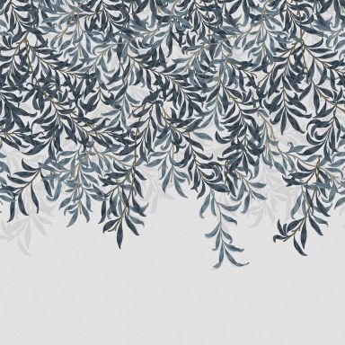 Graham & Brown William Morris At Home 125373 Tapet Willow Bough Blue Fixed Size Mural