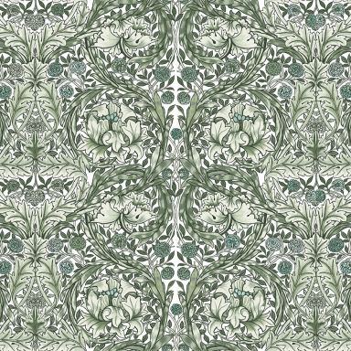 Graham & Brown William Morris At Home 125418 Tapet African Marigold Green Fixed Size Mural