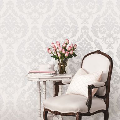 Galerie Wallcoverings Mansion II G67606 Tapet Silk Damask