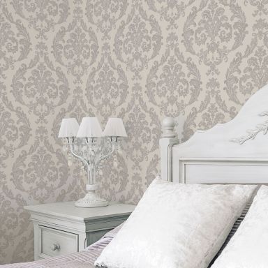 Galerie Wallcoverings Mansion II G67609 Tapet Silk Damask