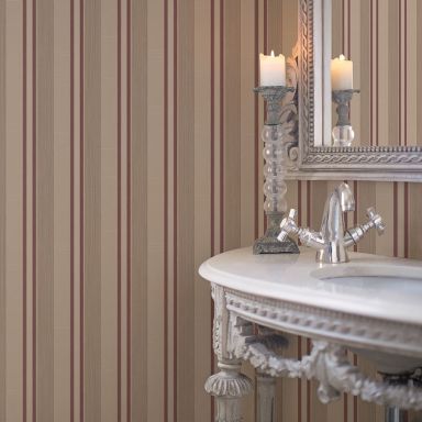 Galerie Wallcoverings Mansion II G67626 Tapet Silk Stripe