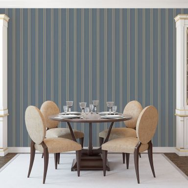 Galerie Wallcoverings Mansion II G67628 Tapet Silk Stripe