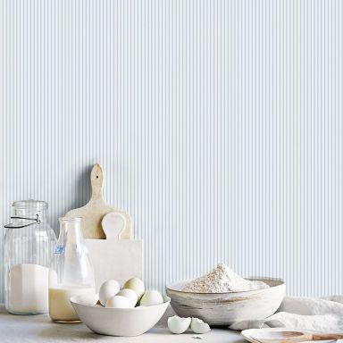 Galerie Wallcoverings Miniatyrer II G68740 Tapet Ticking Stripe