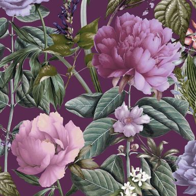 Holden Decor Utopia II 99428 Tapet Botanicus Berry