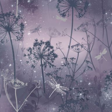 Arthouse Fantasia III 692306 Tapet Damselfly Purple