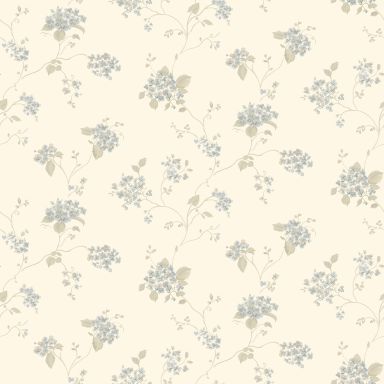 Galerie Wallcoverings Miniatyrer II G67865 Tapet Hydrangea Trail