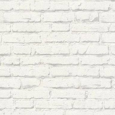 Living Walls Best of Wood´n Stone III T3992 Tapet vit/grå
