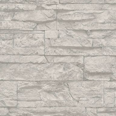 Living Walls Best of Wood´n Stone III T7116 Tapet grå