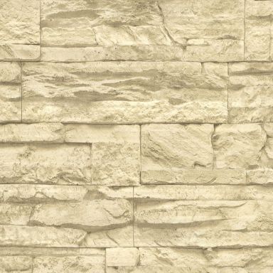 Living Walls Best of Wood´n Stone III T7130 Tapet brun/beige