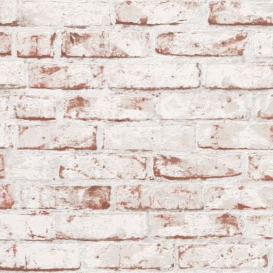 Living Walls Best of Wood´n Stone III T7813 Tapet vit/brun/beige