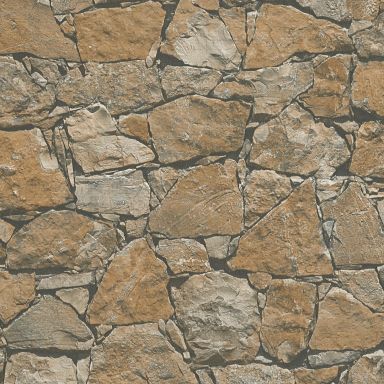 Living Walls Best of Wood´n Stone III T8631 Tapet brun/beige