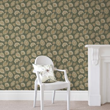 Fiona Walldesign Grace 35101 Tapet Flourish Trail