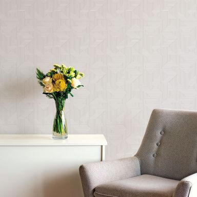 Fiona Walldesign Grace 36804 Tapet Shimmer Grid