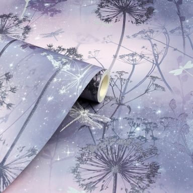 Arthouse Fantasia III 692306 Tapet Damselfly Purple