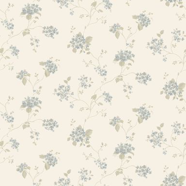 Galerie Wallcoverings Miniatyrer II G67865 Tapet Hydrangea Trail