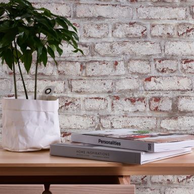 Living Walls Best of Wood´n Stone III T2801 Tapet grå/brun