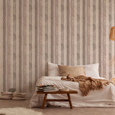 Living Walls Best of Wood´n Stone III T5053 Tapet brun/beige