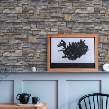 Living Walls Best of Wood´n Stone III T8131 Tapet