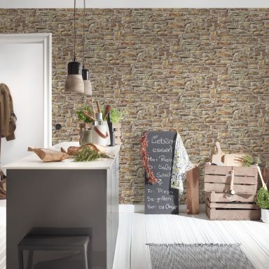 Living Walls Best of Wood´n Stone III T8151 Tapet