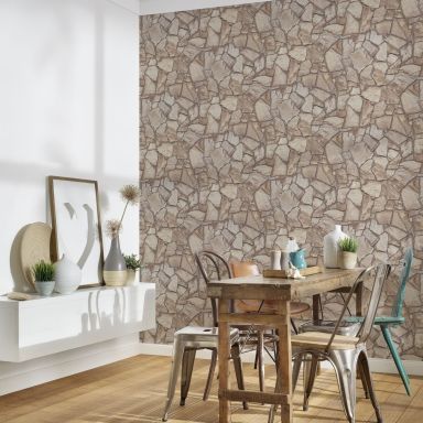 Living Walls Best of Wood´n Stone III T9343 Tapet