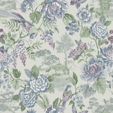 Holden Decor Journey to the East 91832 Tapet Hana blue