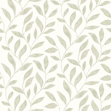 Fiona Walldesign Home NW 201201 Tapet Soft Leaves