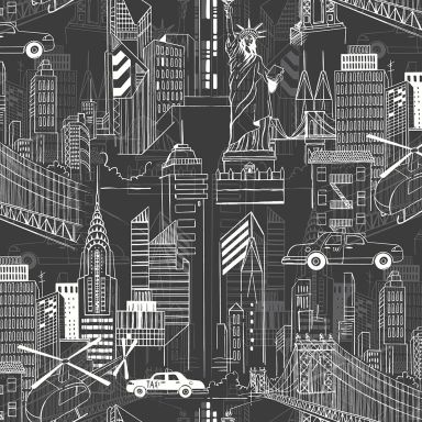 Fiona Walldesign No Limits 640102 Tapet Big City