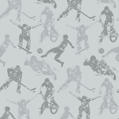 Fiona Walldesign No Limits 641127 Tapet Sporty life
