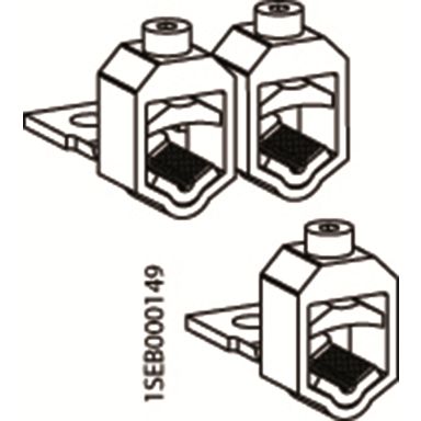 ABB VC-ZLBM/ZHBM123 V-liitin XLBM 1,2,3:lle, 95–240 mm2