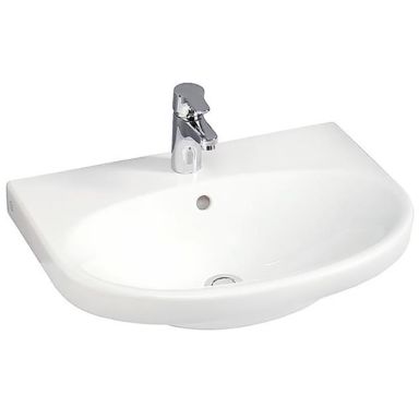Gustavsberg Nautic 5556 Handfat för bult/konsolmontage, 56 cm