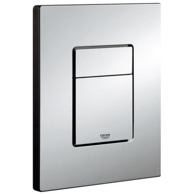 Grohe Skate Cosmopolitan Huuhtelulevy kromi, Cosmo-WC-kiinnitinelementtiin