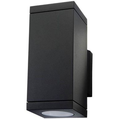 SG Armaturen Echo Väggarmatur svart, 2 x 4,5 W