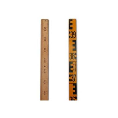 Hyssna 191525126 Nivelleringsstang 4-delt, 4 meter