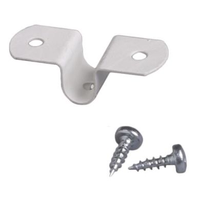 Elfa 470216 Skjøtebeslag for hylleplate, 6-pakning