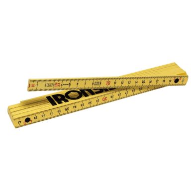 Ironside 150039 Målestok 2 m, plast