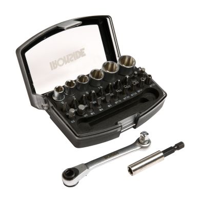 Ironside 244001 Bitssett 29 deler, med bitsskralle