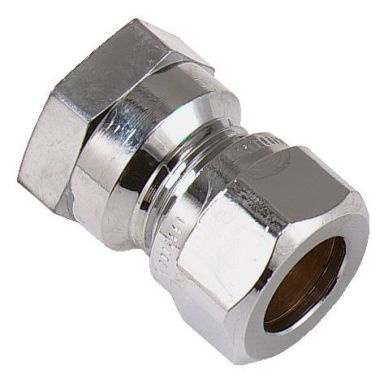 Vatette FG033043420 Klämringskoppling rak, förkromad