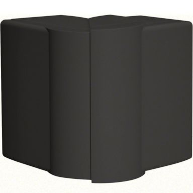 Hager LFF6011039011 Ytterhjørne for matekanal, 60x110 mm, svart
