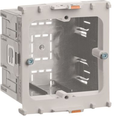 Hager GLT4001 Apparatdosa 1-fack, 60 mm, dragavlastningsmöjlighet