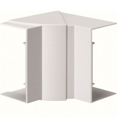 Hager BR651304H9016 Innerhörn för fönsterbänkskanal