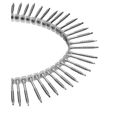 Västsvensk Byggskruv RB4851 Universalskruv Ø4,5 x 51 mm, bandad, EFZ, 1000-pack